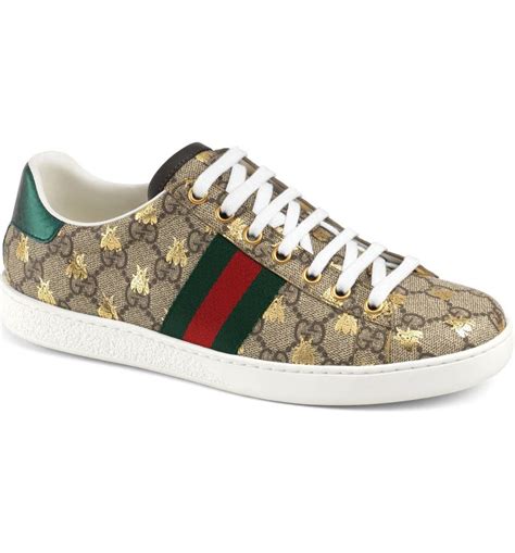 gucci bee sneakers men's|gucci bee sneakers women.